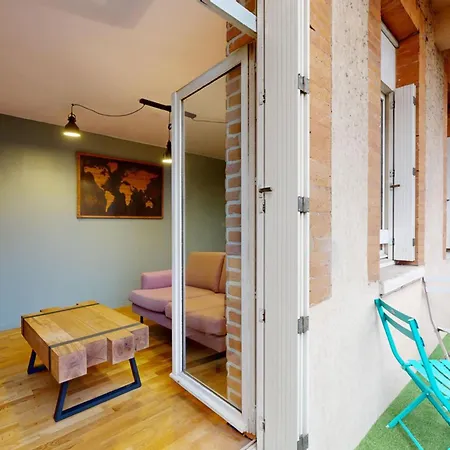 Appartamento T2 Center With Terrace Tolosa